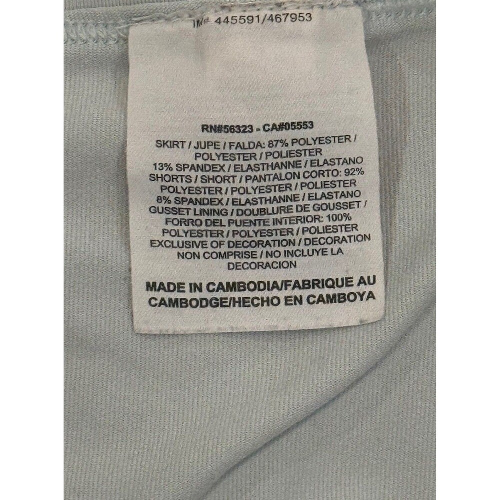 Nike Dri-FIT Tennis Golf Skort Skirt Shorts Mint Green Pleated Womens X-Large - Picture 3 of 8
